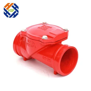 Flanged Direct Flow Check Valve for Water Treatment Plants