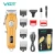 Import Vgr V-092 Barber Machines Professional Cordless Hair Trimmer Rechargeable Hair Clipper For Men With Led Display from China