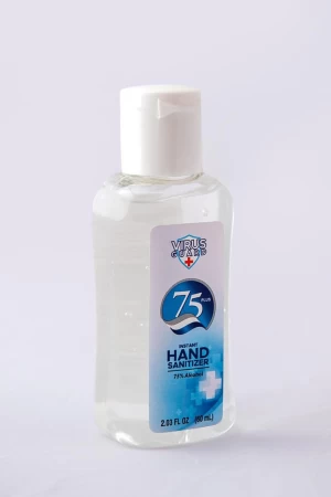 VIRUS GAURD 75 PLUS by Khandal Infotech | Alcohol Hand Sanitizer Gel | 60ml | 75% Alcohol | WHO approved | FDA approved