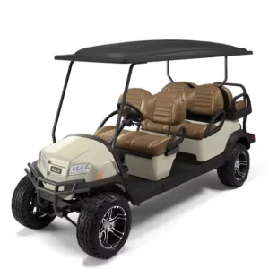 Custom 4-Seater Electric Golf Cart with 72V Lithium Battery Comfortable Steel Material