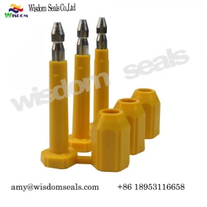 WDM-BS218 8 mm diameter high Security ​Container door Bolt Seals  for truck trailer shipping transport container