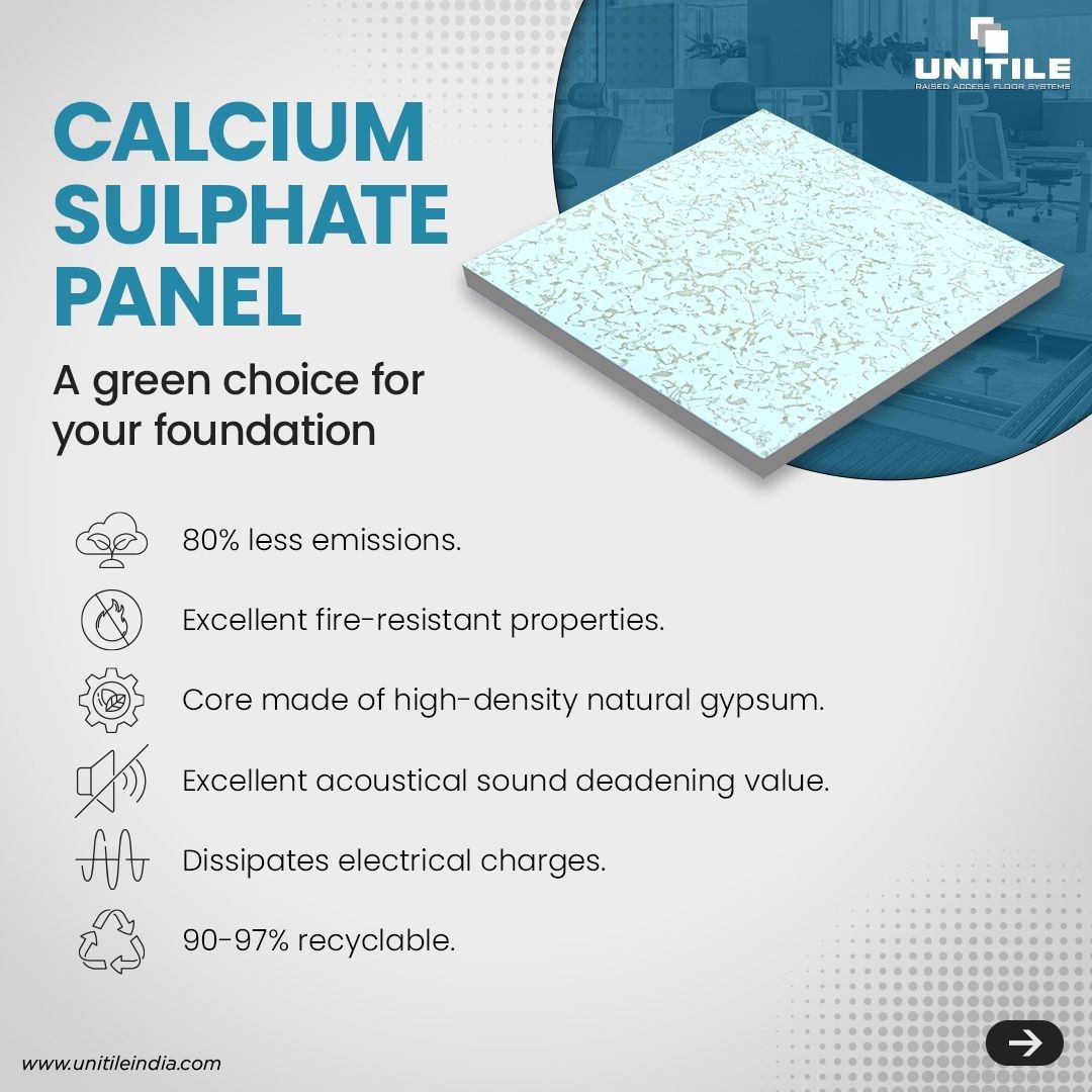 Buy Unitile Calcium Sulphate Panel For Workspaces from Unitile India ...