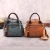 Import Retro fashion oil wax leather bump color hand bill of lading shoulder oblique lady's bag from China