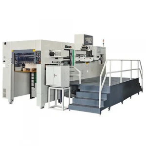 Fully Automatic China Hot Stamping Flat Bed Carton Printing Slotting Die-cutting Machine