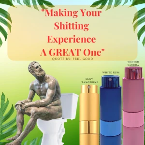 Feel Good Before-Poo Toilet Fragrance Spray (White Rum)