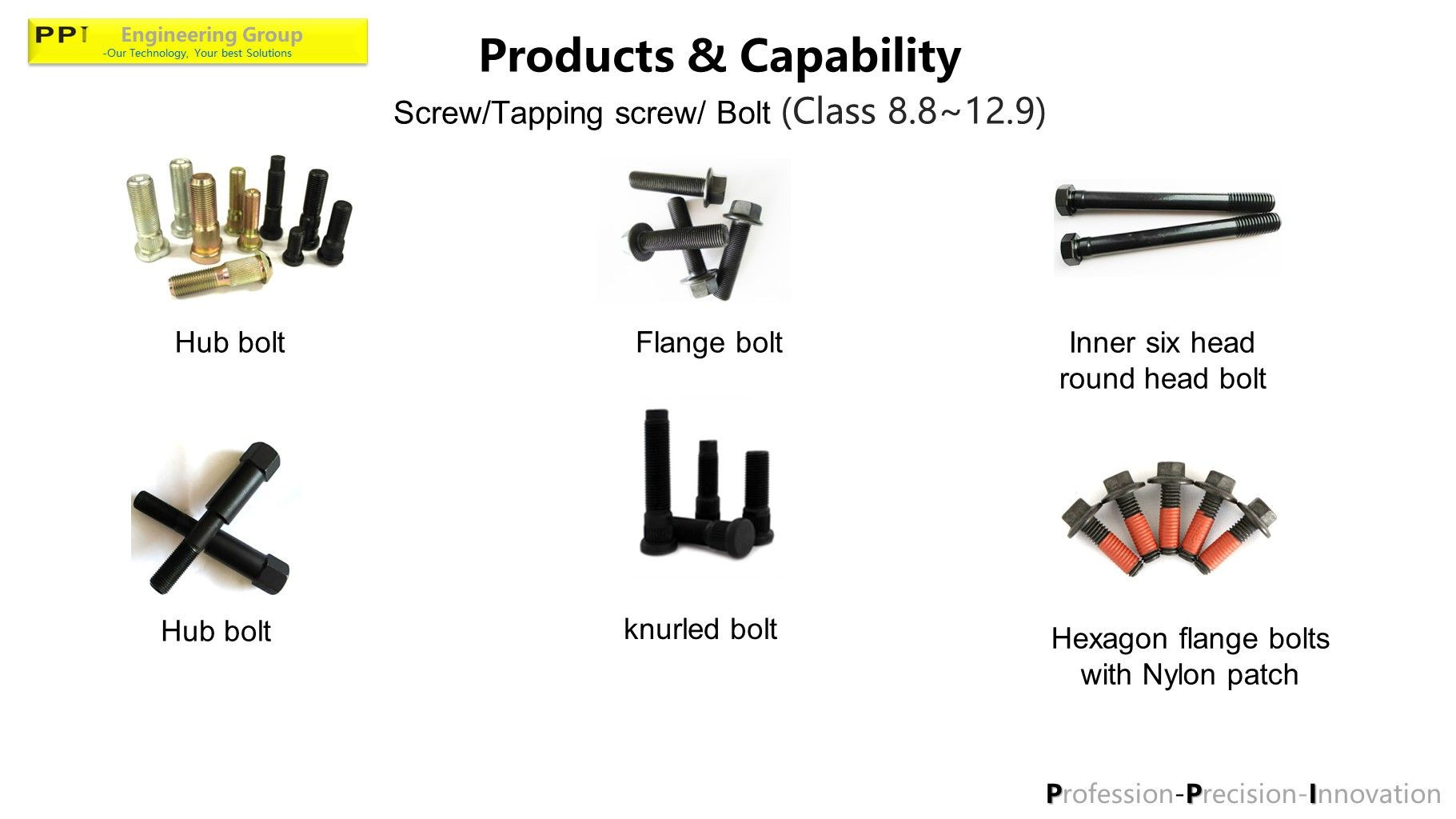 Scre Bolt Buy Higher Strength Screw & Bolt from PPI Engineering System Co.,Ltd ...