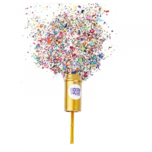 Boomwow Coloful Push Pop Party Poppers Confetti ﻿