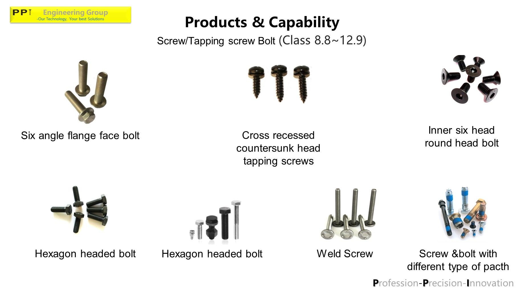 Scre Bolt Buy Higher Strength Screw & Bolt from PPI Engineering System Co.,Ltd ...