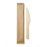 Disposable wooden knife made in Vietnam