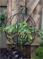 iron metal planter