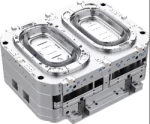 Two-color packed bathtub Mould (Steel selection)