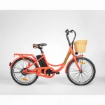 ladies electric bicycle 250W 36V 10AH Rear motor electric city bike EK-Elegance