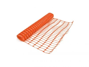 Temporary Orange Safety Mesh Fencing Plastic Construction Netting