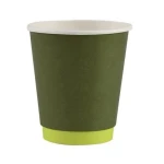 Disposable biodegradable paper double-layer cup/hot drink coffee cup/customized Eco- friendly  Christmas custom cup