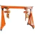 Import 0.5T 1T 2T 3T 5T 7.5T 10T Portable Mini Lifting Marble Gantry Crane, Gantry Crane For Marble Granite from China