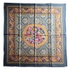 90*90cm silk twill scarf made to order from silk manufacturer