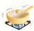 SpongeBob Co-branded Titanium Ceramic Mini Frying Pan, Zero Fluorine Non-Stick Baby Milk Pot, Light Square Cooking Pan
