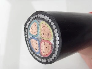 0.6/1kv XLPE Armoured power cable electric cable 4x50mm