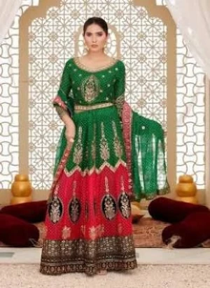 Chiffon Choli Lehenga