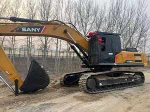 SANY 335 High Performance High Power SANY SY335 Used Excavator Provided Japan Yellow Crawler 30-40hp Diesel Excavator E