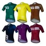 OEM Custom New Design Breathable Mtb Cycling Jersey Short Sleeve Mountain Bike Clothing