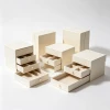 Luxury Paper Drawer Slide Rigid Box Custom Logo Gift Pull Out Drawer Packaging Box