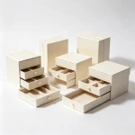 Luxury Paper Drawer Slide Rigid Box Custom Logo Gift Pull Out Drawer Packaging Box