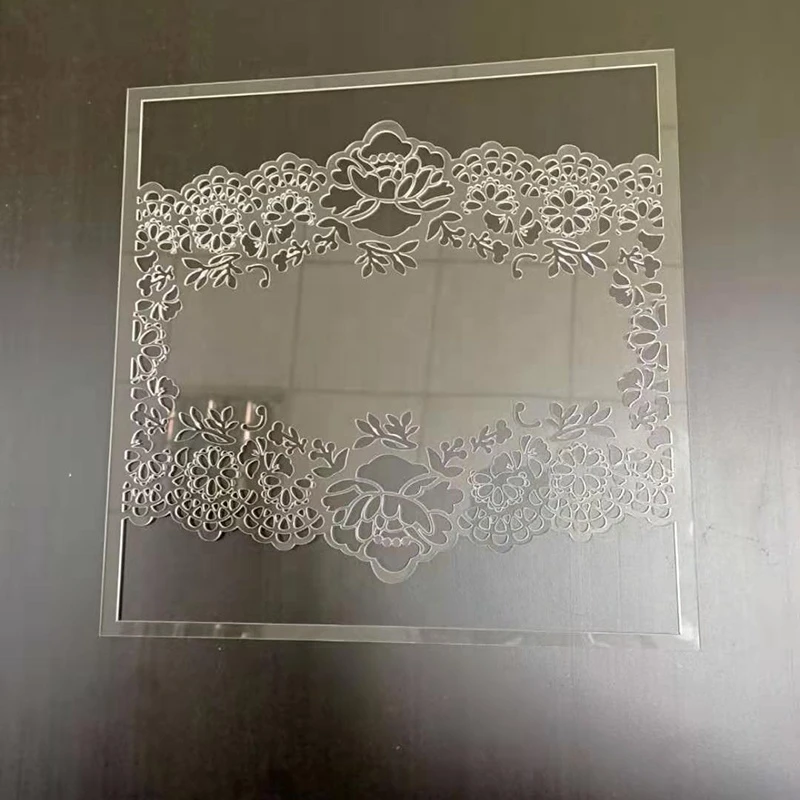 0.6mm Clear Acrylic Sheet Plastic Plexi Glass Boards Trasparente Acrilico Pmma Brillante