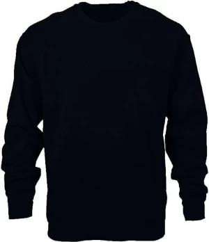 Fivtan Wear Black Cotton Sweat Shirt for Men, Light Weight and Soft Winter Wear