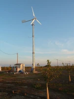 Home or farm use wind generator on grid system