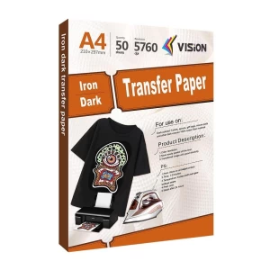 Iron On Transfer Paper A4/A3 For Inkjet Printer,FACTORY Price(https://www.visionsub.com/)