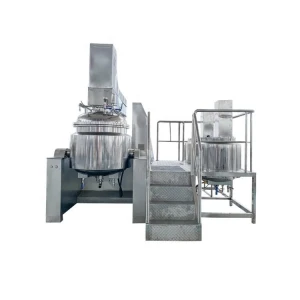 650L Factory Price Industrial Automatic Vacuum Emulsifying Homogenizer Mixer Dates Molasses Making Machine