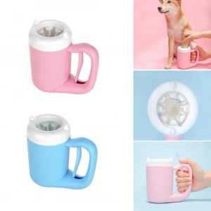 Automatic Dog Paw Cleaner Pet Cat Foot Washer Cup