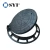 Import Square Concrete Filled Ductile Iron Manhole Cover Recessed Cement Manhole Cover with Frame from China