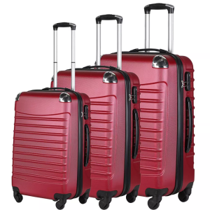 Travel Trolley Case Bag 3 Piece Luggage Set Abs Hardshell Lightweight Carry On Suitcase Luggage