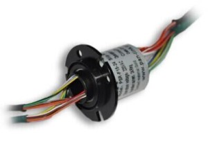 12 Circuits Micro through hole slip ring PSR-F15-12 with 15mm Inner diameter