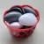 Import light weight hollow floating plastic pebble stone for plant pot decoration merchandise display from China