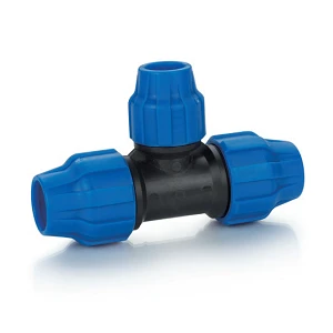 PP Compression Fitting-HDPE Compression fitting-Hdpe Fitting-Pipe Fitting-Push Fitting-ReducingTee