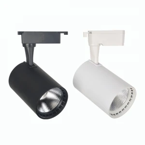 JHOW Commercial Matte White And Matte Black LED Track Lighting Track Spotlight Indoor Track Lamp 20W track light