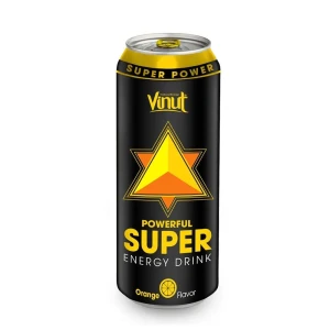 500ml Super Energy Drink With Orange Flavor VINUT Free Sample, Private Label, Wholesale Suppliers (OEM, ODM)