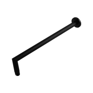 Modern Round Fixed Over Head Matt Black Shower Arm