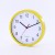 Import 10 inch hot sell custom quartz battery operated gift round cheap plastic wall clock promotional manufacturers from China