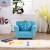 Import 10+ years manufacturer material ECO competitive price velutume strawberry mini kids sofa from China