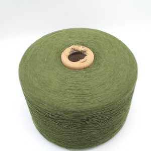 100% acrylic yarn ecofriendly dyed recycled regenerated free sample