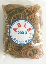 100%  Assorted Natural Rubber Bands ABLE
