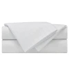 100% cotton 200T 300T 400T 500T 600T plain or stripe white color hotel bed linen