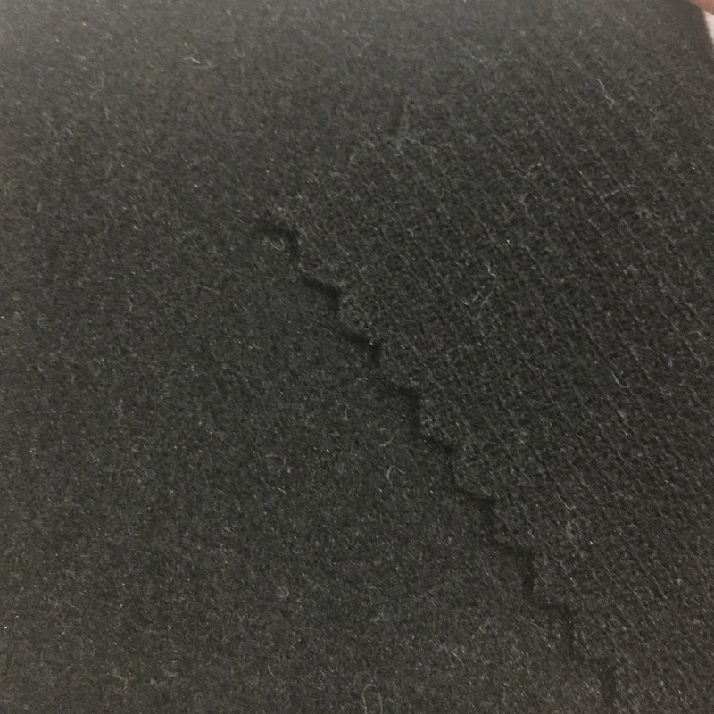 100% polyester tweed fabric wool like fabric high quality