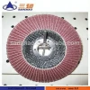 100x16mm abrasive tools sanding paper flap disc with fiber backing