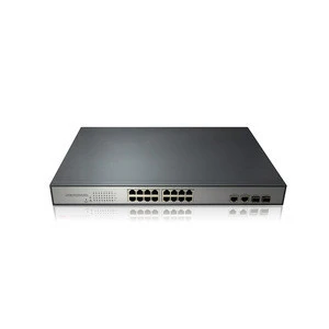 10/100M 16 ports poe fast network switch with power supply