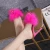 Import 101152 SEEYOUFIRST shoes women Wholesale Feather High Heels Square Toe Comfortable Thick Heel Sandals and Slippers from China